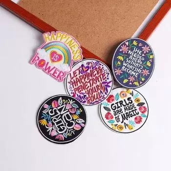 5 шт./упак. плавкая нашивка с вышивкой, утюговые заплатки для одежды, термоклеевые заплатки для курток, джинсов, рюкзак, гладильная заплатка для шитья