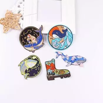 5 шт./упак. плавкая нашивка с вышивкой, утюговые заплатки для одежды, термоклеевые заплатки для курток, джинсов, рюкзак, гладильная заплатка для шитья