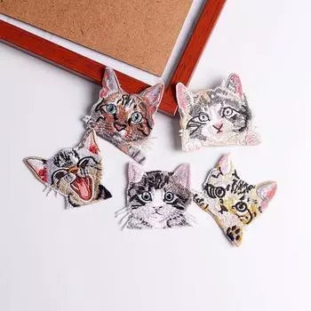 5 шт./упак. плавкая нашивка с вышивкой, утюговые заплатки для одежды, термоклеевые заплатки для курток, джинсов, рюкзак, гладильная заплатка для шитья