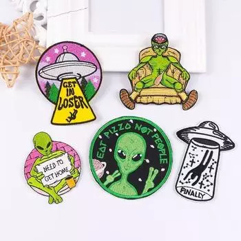 5 шт./упак. плавкая нашивка с вышивкой, утюговые заплатки для одежды, термоклеевые заплатки для курток, джинсов, рюкзак, гладильная заплатка для шитья