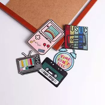 5 шт./упак. плавкая нашивка с вышивкой, утюговые заплатки для одежды, термоклеевые заплатки для курток, джинсов, рюкзак, гладильная заплатка для шитья