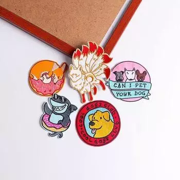 5 шт./упак. плавкая нашивка с вышивкой, утюговые заплатки для одежды, термоклеевые заплатки для курток, джинсов, рюкзак, гладильная заплатка для шитья