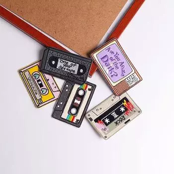 5 шт./упак. плавкая нашивка с вышивкой, утюговые заплатки для одежды, термоклеевые заплатки для курток, джинсов, рюкзак, гладильная заплатка для шитья