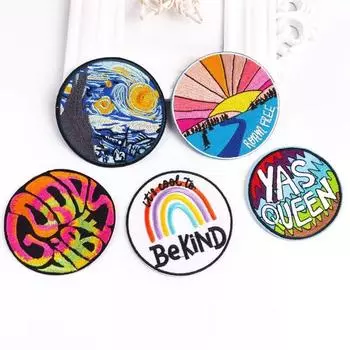 5 шт./упак. Заплатка для одежды Термоклеевые нашивки на одежду