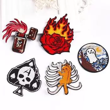 5 шт./упак. железные нашивки для шитья одежды