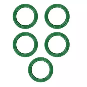 5 шт. Уплотнительные кольца для блендера, Уплотнительная прокладка для блендера, Замена, Защитные силиконовые кольца для блендера для Thermomix TM5 зелёный
