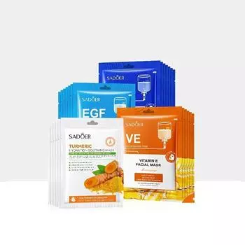 5 шт., увлажняющая эластичная разглаживающая маска для лица с витамином Е, увлажняющая маска для лица Hyaluronic acid