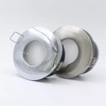 5 шт. Встраиваемая монтажная рамка с патроном лампы GU10 для ванной комнаты, кронштейн для точечного освещения, патрон для лампы, осветительное приспособление