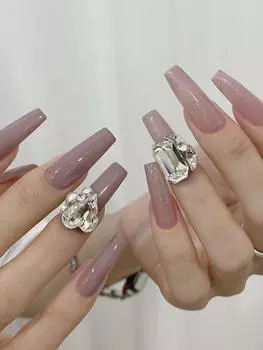 5 шт. в форме сердца и нерегулярные накладные стразы для дизайна ногтей своими руками