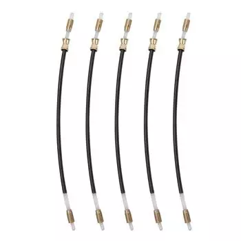 5 шт. в упаковке нейлоновый струнный шнур для скрипичного хвоста для 34 44 скрипок музыкальный инструмент аксессуар