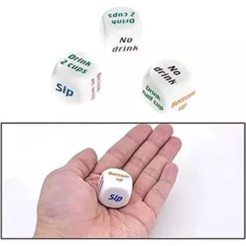 5 шт. вечеринка бар игра в кости рулетка реша игры в выпивку девичник игра для взрослых белый слон подарок свадьба