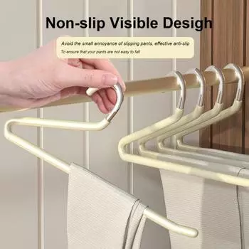 5 шт. вешалка для брюк, сверхмощный компактный шарф в форме гуся, юбка для брюк, держатель для хранения одежды, товары для дома белый
