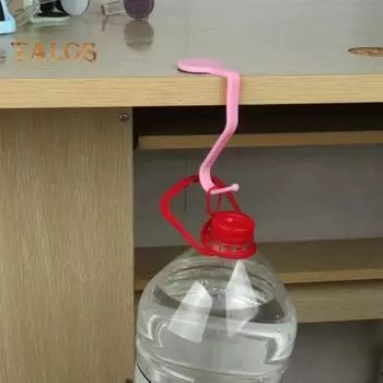 5 шт. вешалки для стола экономят место, многофункциональные прочные прочные гладкие края настольные подвесные крючки товары для дома зелёный