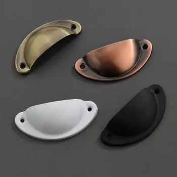 5 шт. винтажных ручек и ручек для шкафов, дверцы шкафов, ящиков, мебельная фурнитура, антикварные латунные ручки-скобы