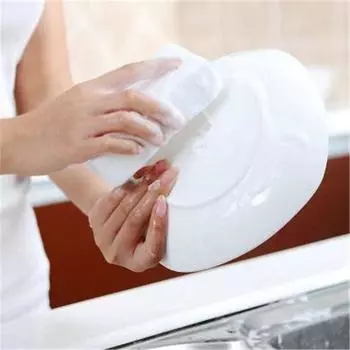 5 шт. волшебная губка-ластик, очиститель для домашней кухни, инструмент для грязной чистки 5pcs белый