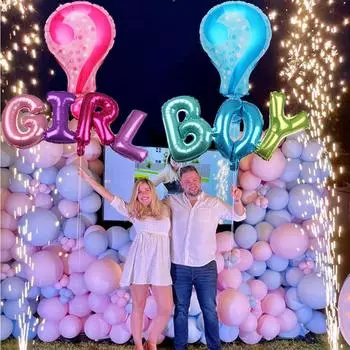 5 шт., воздушные шары с знаками вопроса для мальчиков и девочек, вечерние воздушные шары для дня рождения, украшения для детского душа, принадлежности