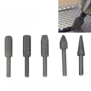 5 шт. вращающийся рашпиль термообработанная высокоуглеродистая сталь фрезерный шлифовальный бор