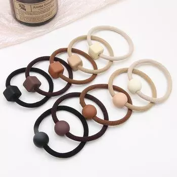 5 шт. высокоэластичная прочная повязка на голову кольцо для волос головной убор модный головной убор для девочки милая резинка аксессуары для волос 02