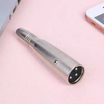 5 шт. XLR 3-контактный штекер на 6,35 мм гнездо стерео аудио адаптер наконечник штекер AU