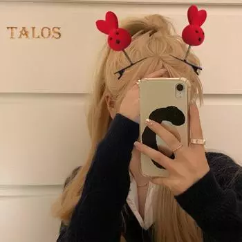 5 шт., забавные заколки для волос для девочек, мультяшные 3D маленькие желтые курица, кролик, медведь, в форме сердца, плюшевый декор, весенние заколки для волос C