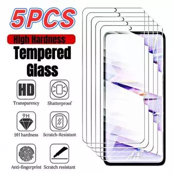 5 шт. закаленное стекло для Xiaomi Redmi Note 11 12 Pro Plus 5G 9S 10S 11S Защитная пленка для экрана Redmi Note 10 9 8 Pro 10C 9A 8 стекло Huawei P Smart 2019 чистый