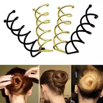 5 шт., заколка из сплава, заколка для краски, процесс выпечки, шпилька, украшения, вьющиеся заколки для волос для женщин чёрный