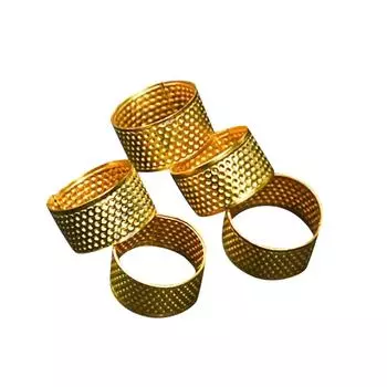 5 шт., защита для пальцев для шитья, квилтинга, вышивки, ремесла One Size белый