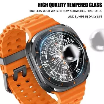 5 шт. Защитная пленка от царапин для Samsung Galaxy Watch 7 Ultra 47 мм, закаленное стекло 9H, пленка для Galaxy Watch 7 40 мм 44 мм for Watch7 44mm