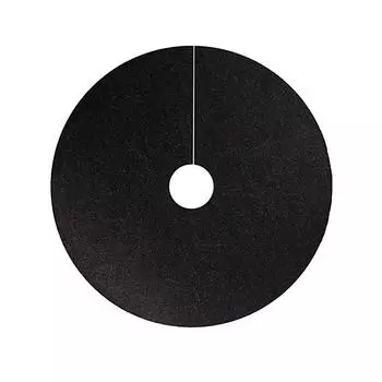 5 шт. Защитный коврик Кольцо для мульчирования деревьев Черный Барьер от сорняков Портативное Укрытие для растений 27cm