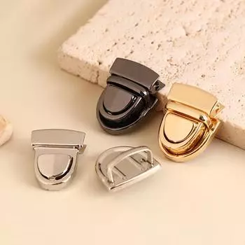 5 шт. застежка-защелка для сумки, золотая, серебряная, черная, металлическая, пряжка для сумок, застежка на плечо, застежка-кнопка, изготовление сумок своими руками, аксессуары для сумок серебряный