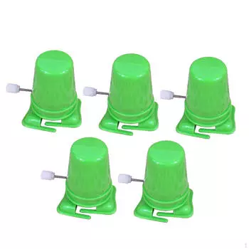 5 шт. заводная ходячая игрушка с заводным механизмом, портативная творческая игрушка для творчества своими руками зелёный