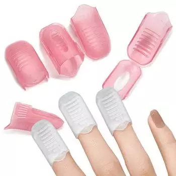 5 шт. зажимы для ногтей Soak Off Cap Clips, гель-лак, акриловые средства для снятия ногтей, маникюрный инструмент розовый