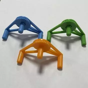 5 шт., зажимы для поддержки стебля растения, регулируемый Бендер для растений, компактный размер, портативные универсальные зажимы для дрессировки растений, аксессуары зелёный