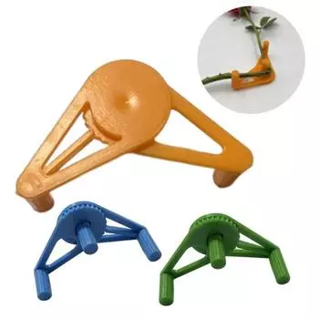 5 шт., зажимы для поддержки стебля растения, регулируемый гибочный станок для растений, компактный размер, портативное универсальное растение зелёный