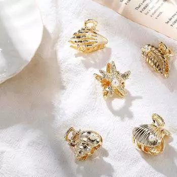 5 шт. жемчужная заколка для волос Simplicity Shell заколка для волос модные аксессуары для волос универсальная заколка для волос Gri сломанная заколка для волос Get Caught