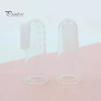 5 шт. зубная щетка для домашних животных силиконовая зубная щетка на палец для собак кошек маленьких средних крупных пород уход за зубами для щенков комплект щеток для чистки зубов собаки A