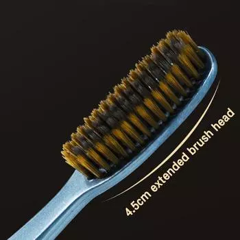 5 шт. зубная щетка для ухода за полостью рта с большой головкой, мужская сверхжесткая щетина для ухода за полостью рта, удаление пятен от кофе