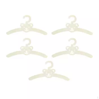 5 штук Детские вешалки для одежды для мальчиков и девочек Экономия места в шкафу Дом Дерево Bear