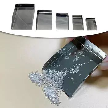 5 штук драгоценных камней, квадратных, бриллиантов без ручки, мини-размера, инструменты для драгоценных камней лопаты для