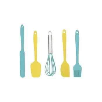 5 силиконовых кондитерских инструментов Fackelmann Mini Monster ref. 42736