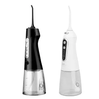 5-скоростной ирригатор для зубов под давлением воды, очистители зубов для путешествий белый