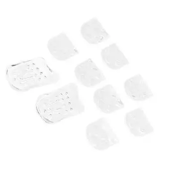 5 слоев силиконовой высоты каблука подъем обуви увеличение стельки для мужчин и женщин обувь вставки