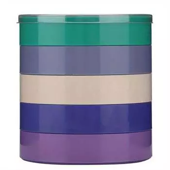 5-слойный ящик для хранения деталей часов, инструменты для винтовых компонентов, корпус для деталей механизма, ящик для хранения часовщиков