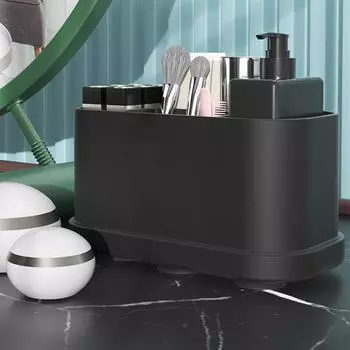 5 слотов держатели зубных щеток ванная электрическая зубная щетка держатель для хранения зубной пасты настольные присоски органайзеры