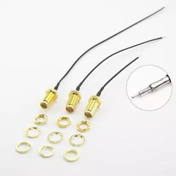 5 см 10 см 15 см SMA гнездовой соединительный кабель для зачистки головки удлинитель 1 шт./5 шт. 5cm