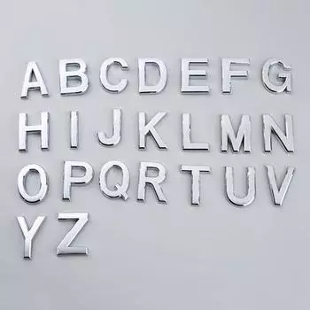 5 см дверь английская табличка с адресным алфавитом табличка с буквой для домашнего адреса B