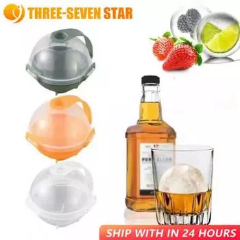 5 см круглая форма для кубиков льда DIY мороженица пластиковая форма для льда виски ледяной лоток для барного инструмента кухонный гаджет аксессуары