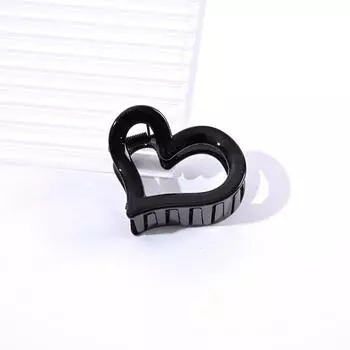 5 см Love Leopard Point Прозрачный зажим для волос Lady Half Tied Chicken Hair на затылке