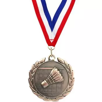5 см медаль по бадминтону золотая/серебряная/бронзовая медаль за вечеринку (медь)