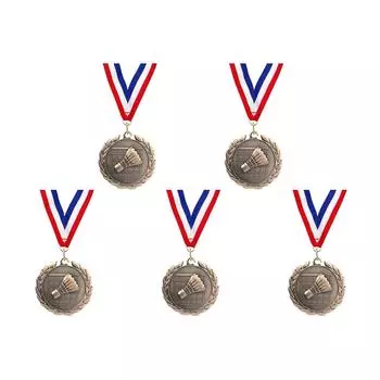 5 см медаль по бадминтону золотая/серебряная/бронзовая медаль за вечеринку (медь)
